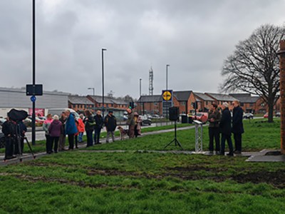 The New Geordie Lamp&nbsp;Sculpture
